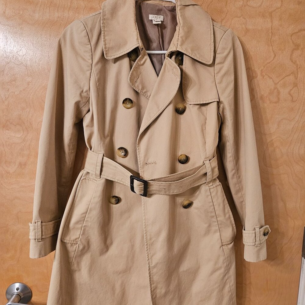 J.Crew petite trench coat